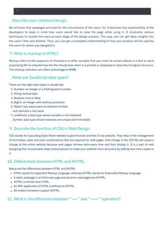 Frontend Interview Questions PDF By ScholarHat | PDF