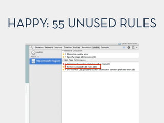 HAPPY: 55 UNUSED RULES
 