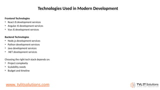 Frontend vs Backend Development Key Differences Explained | PPTX