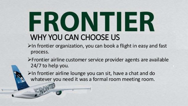 Frontier airlines customer support