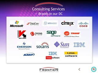 Consulting Services
~ Brands in our DC
 