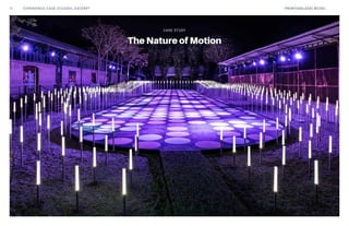 The Nature of Motion
CASE STUDY
11 FRONTIER(LESS) RETAILEXPERIENCE CASE STUDIES: EXCERPT
 