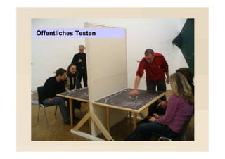 Öffentliches Testen
 