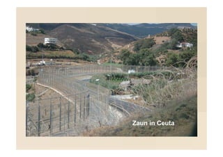 Zaun in Ceuta
 