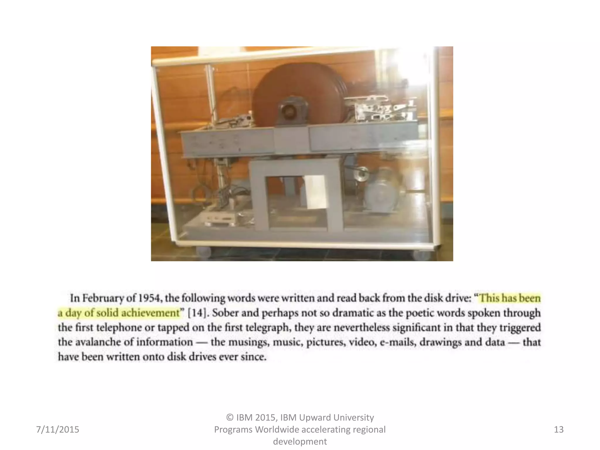 7/11/2015
© IBM 2015, IBM Upward University
Programs Worldwide accelerating regional
development
13
 