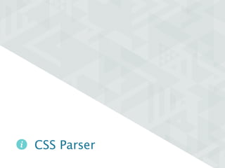 CSS Parser 
 