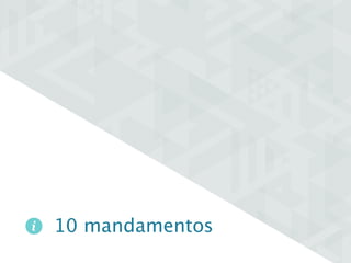 10 mandamentos 
 