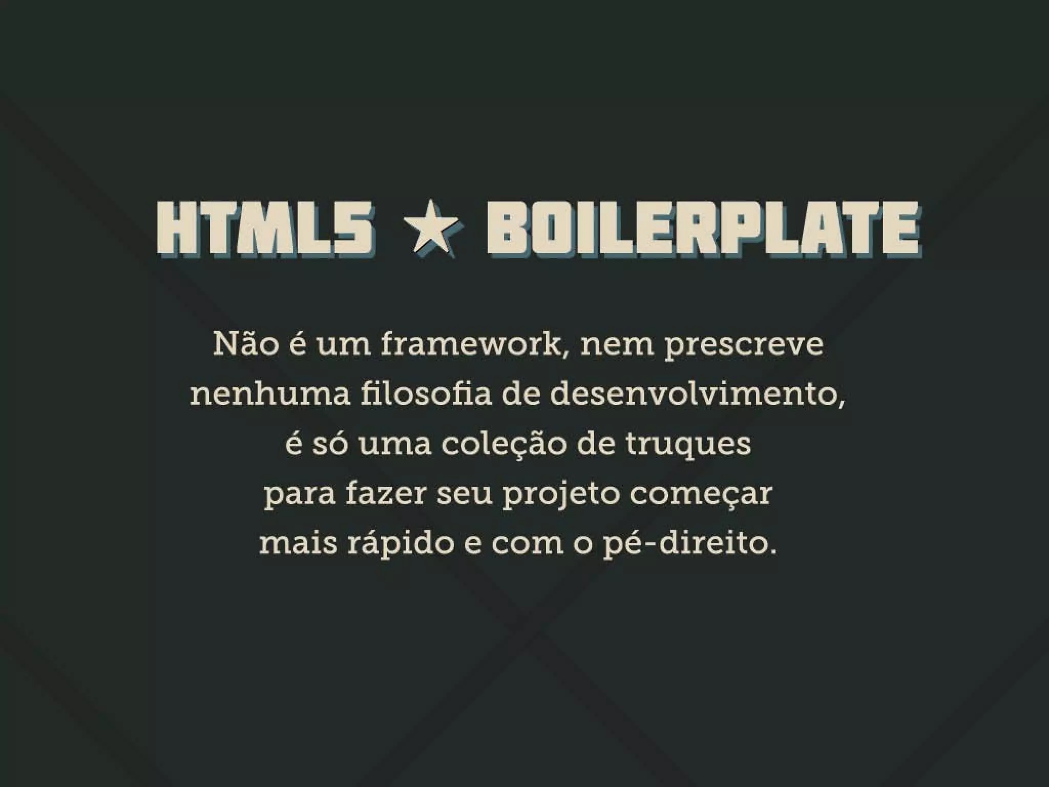 Desbravando o HTML5 Boilerplate
