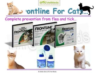 Frontline For Cats… Complete prevention from flea and tick… 