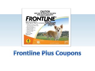 Frontline Plus Coupons and Promo Codes