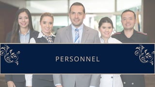 PERSONNEL
 
