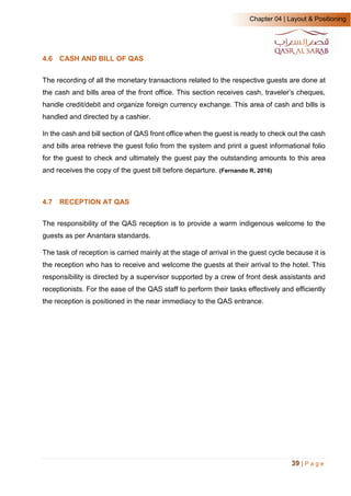 Qasar Rpd Front office of qasar al sarab | PDF
