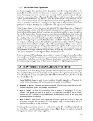 Front office operation(1) | PDF