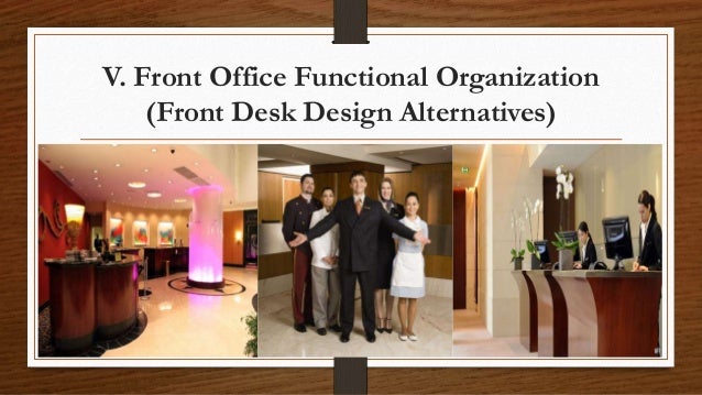 front office operations