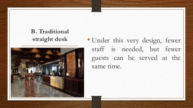 Front office operations