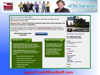 www.FrontOfficeStaff.com
 