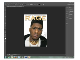 Front page plan of making