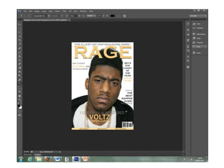 Front page plan of making