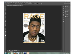 Front page plan of making