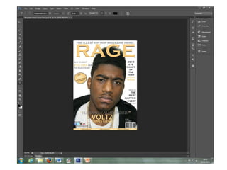 Front page plan of making