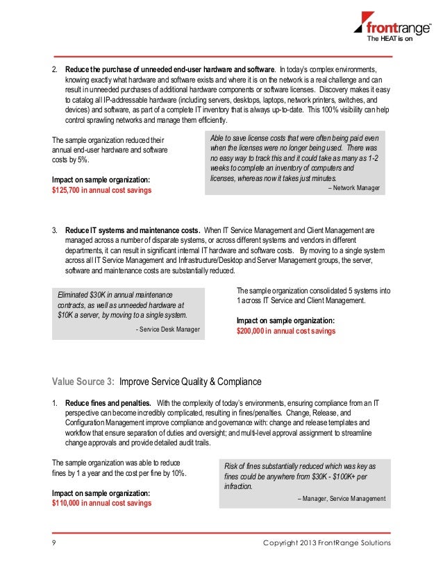 business case for an automated unified it service client managemen sample business case for software purchase