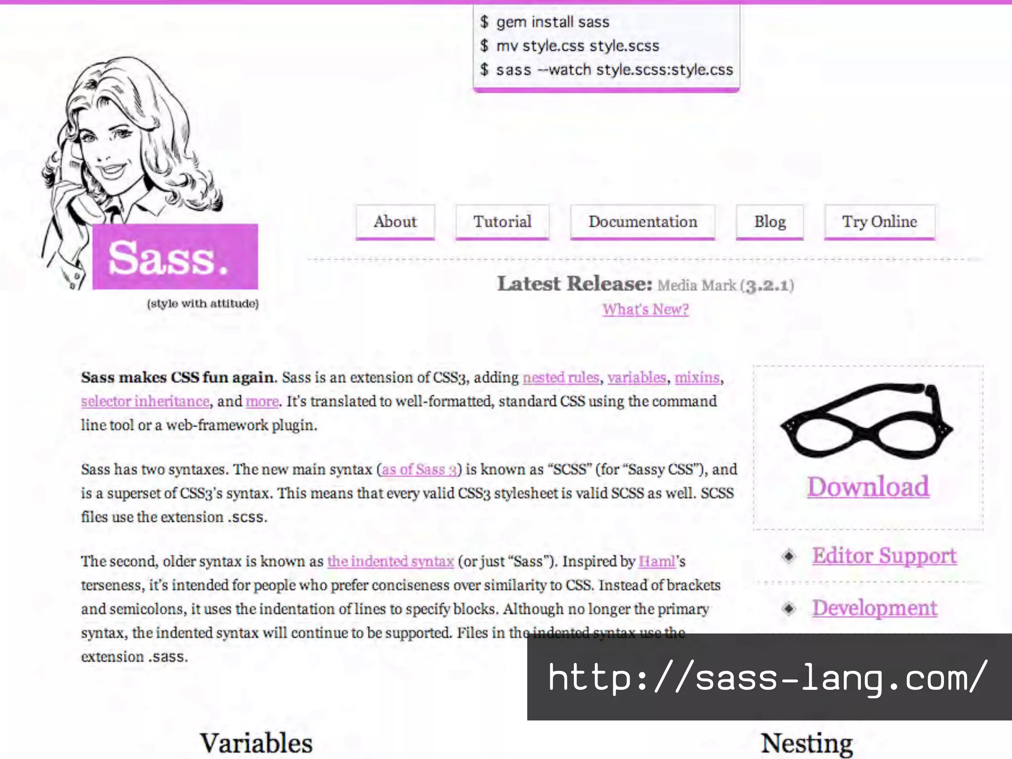 http://sass-lang.com/
 