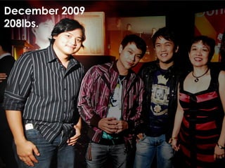 December 2009
208lbs.
 