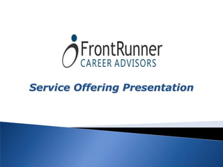 Service Offering Presentation
 