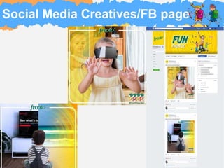 Social Media Creatives/FB page
 
