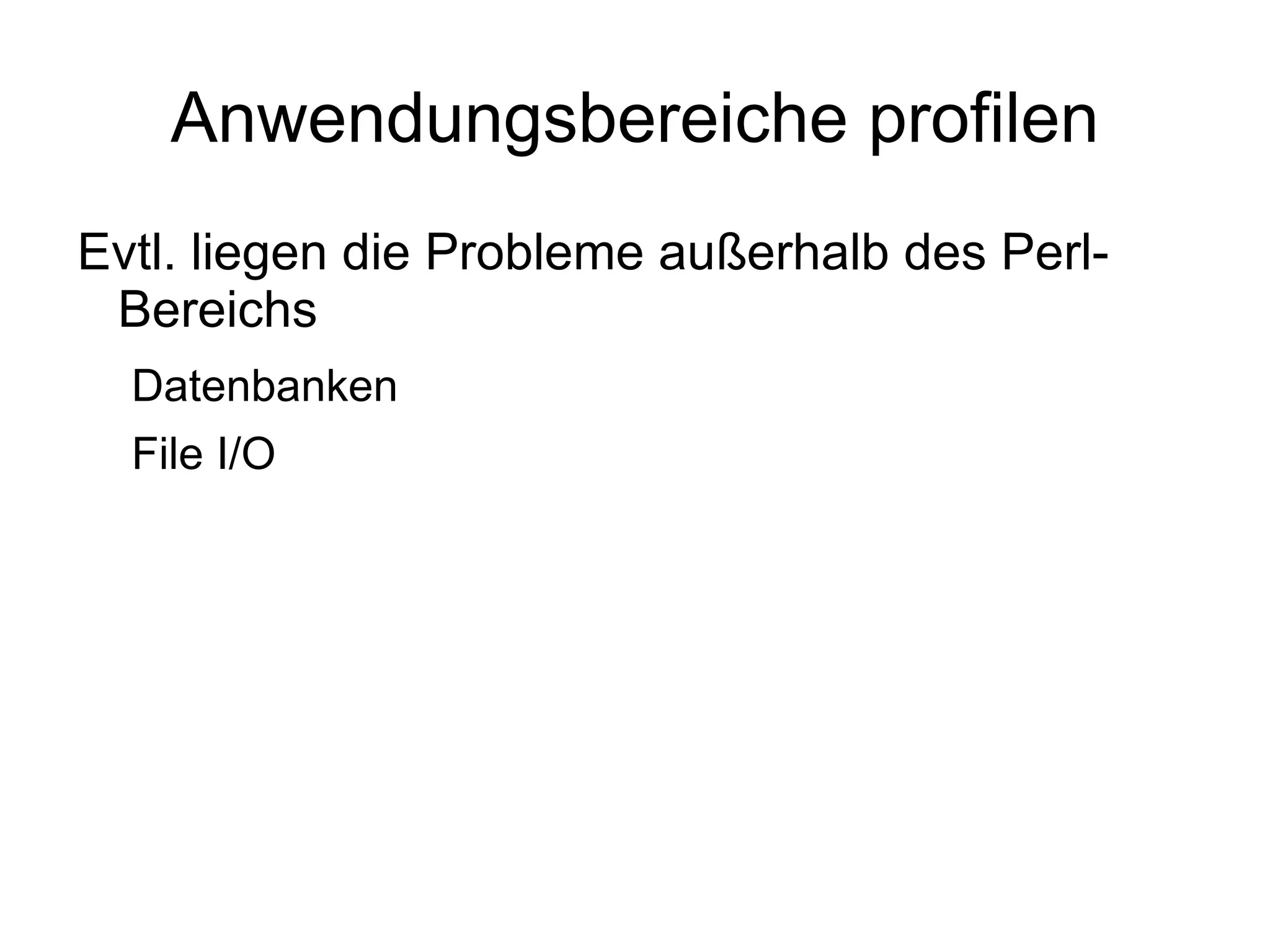 Real Time Komplette Dauer der Ausführung 
