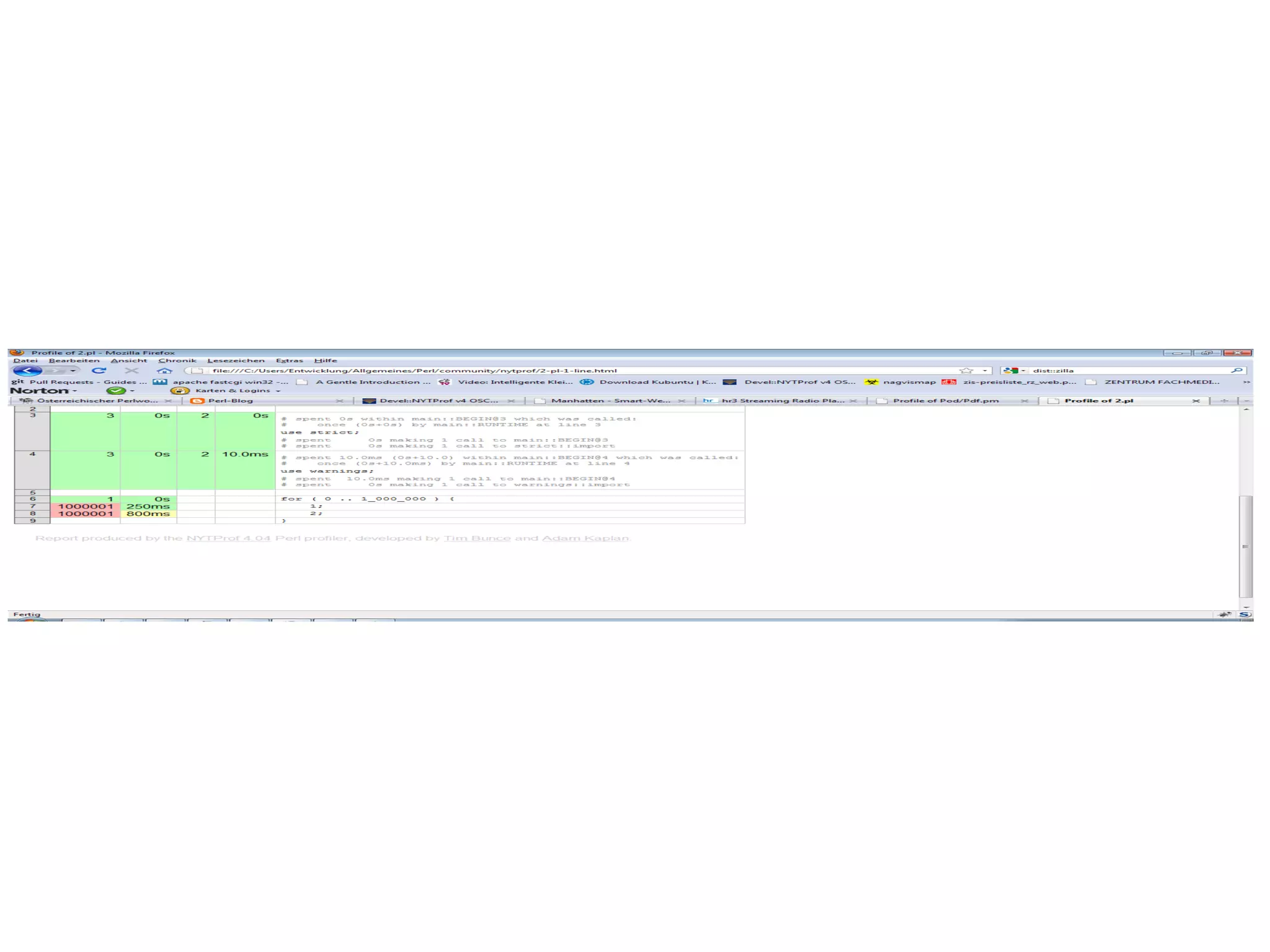 Schwierig, eine Zeit für die Subroutine zu bekommen 