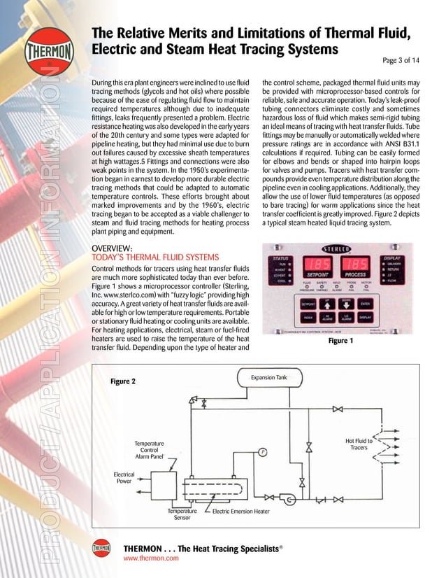 Heat Tracing Chart.pdf Heat Tracing Frost Protection Cable General Information | PDF