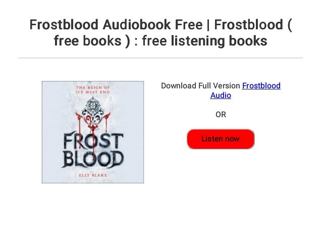 frostblood book frostblood book
