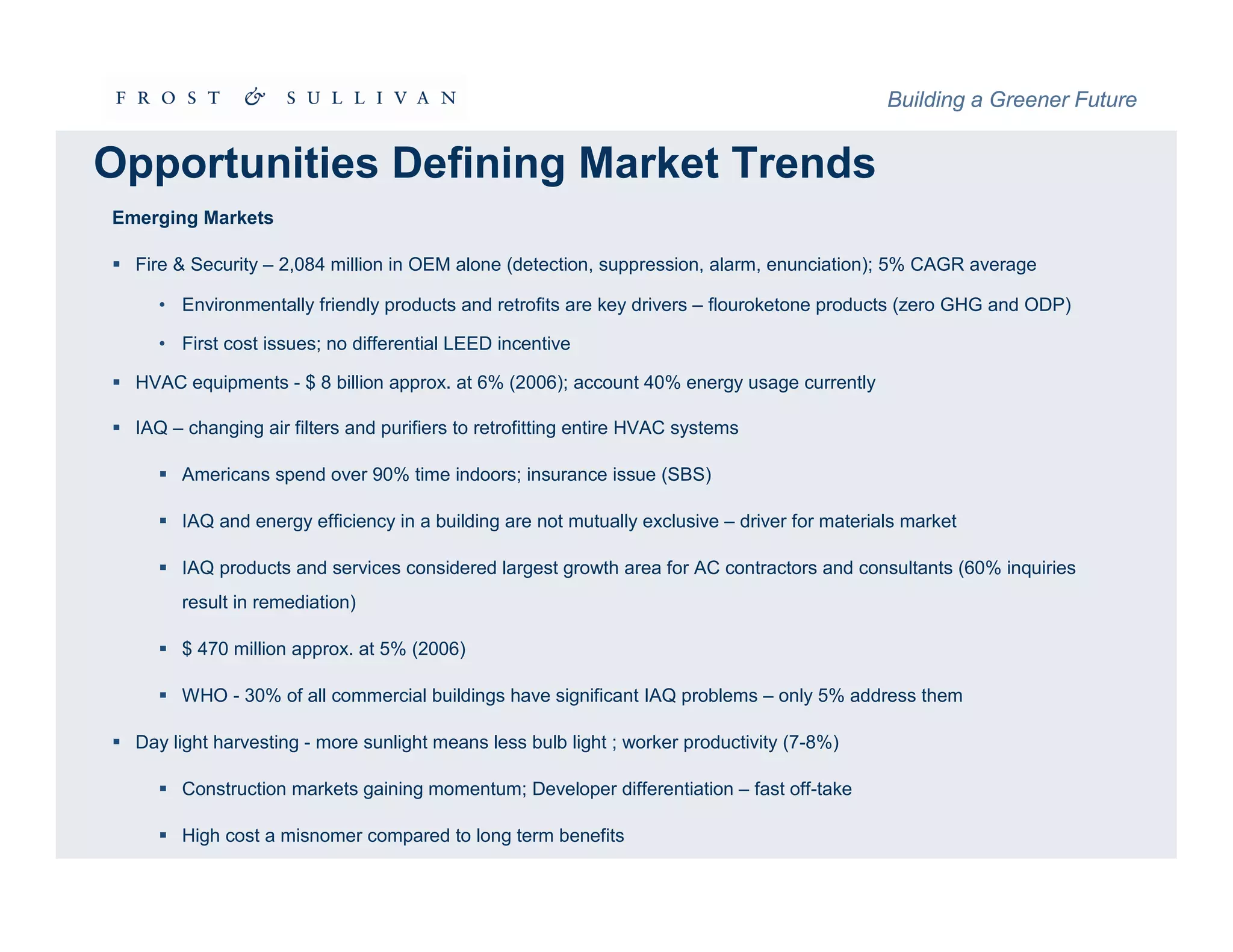 Intelligent and Green Buildings Summit - Frost & Sullivan