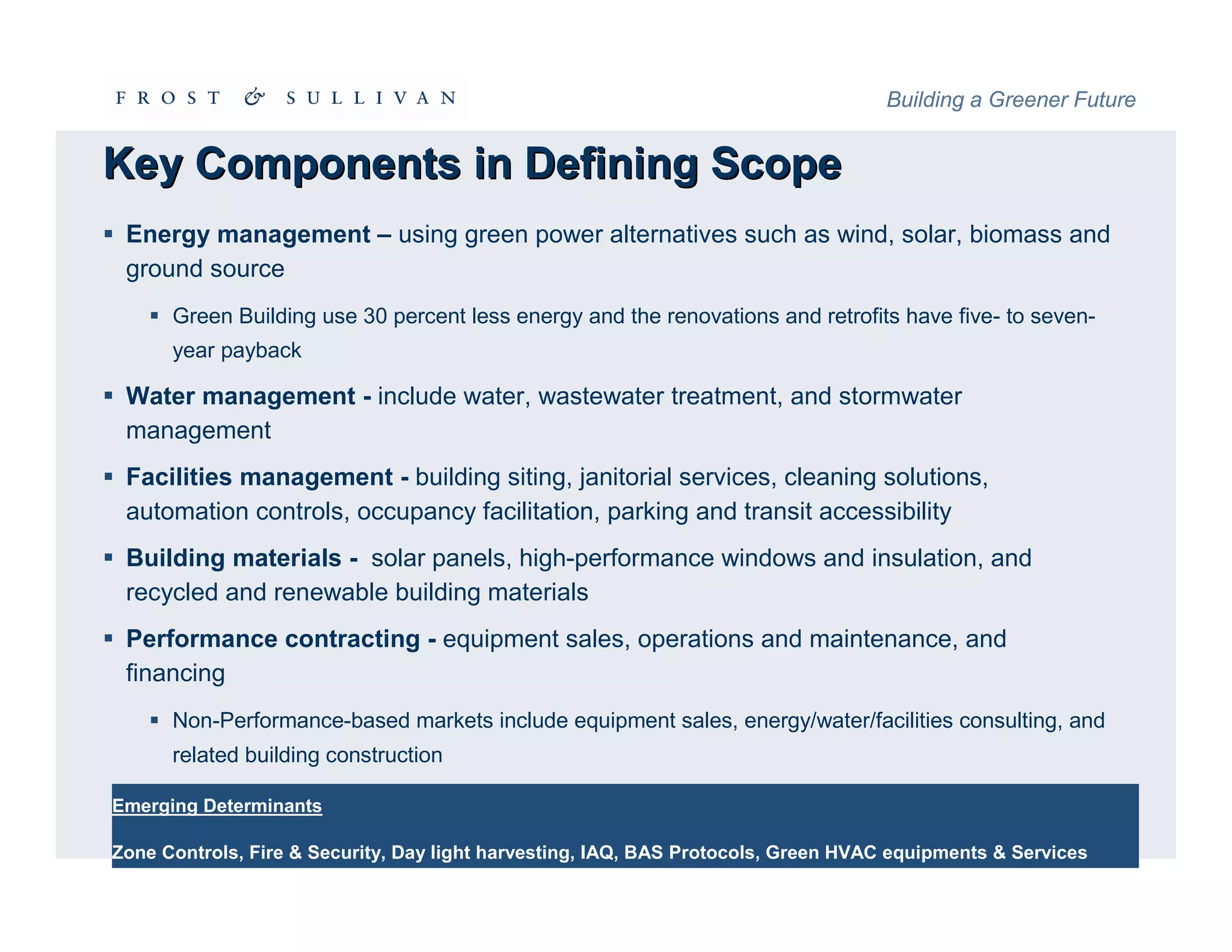Intelligent and Green Buildings Summit - Frost & Sullivan