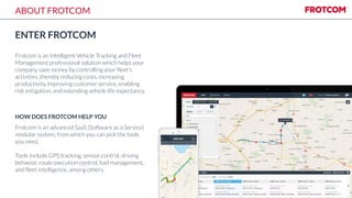 Frotcom Presentation | PDF