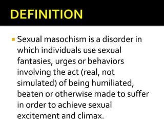 Frotteurism and Pedophilia.report | PPTX