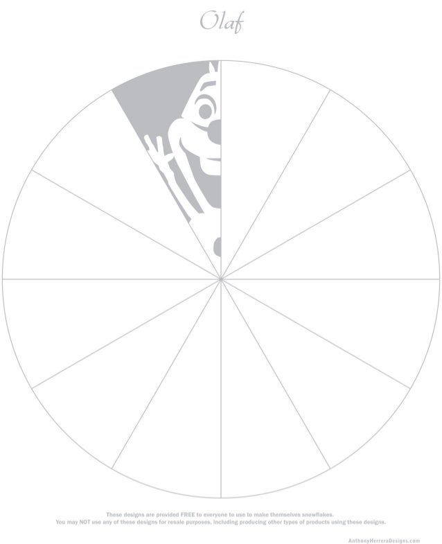 frozen olaf pattern