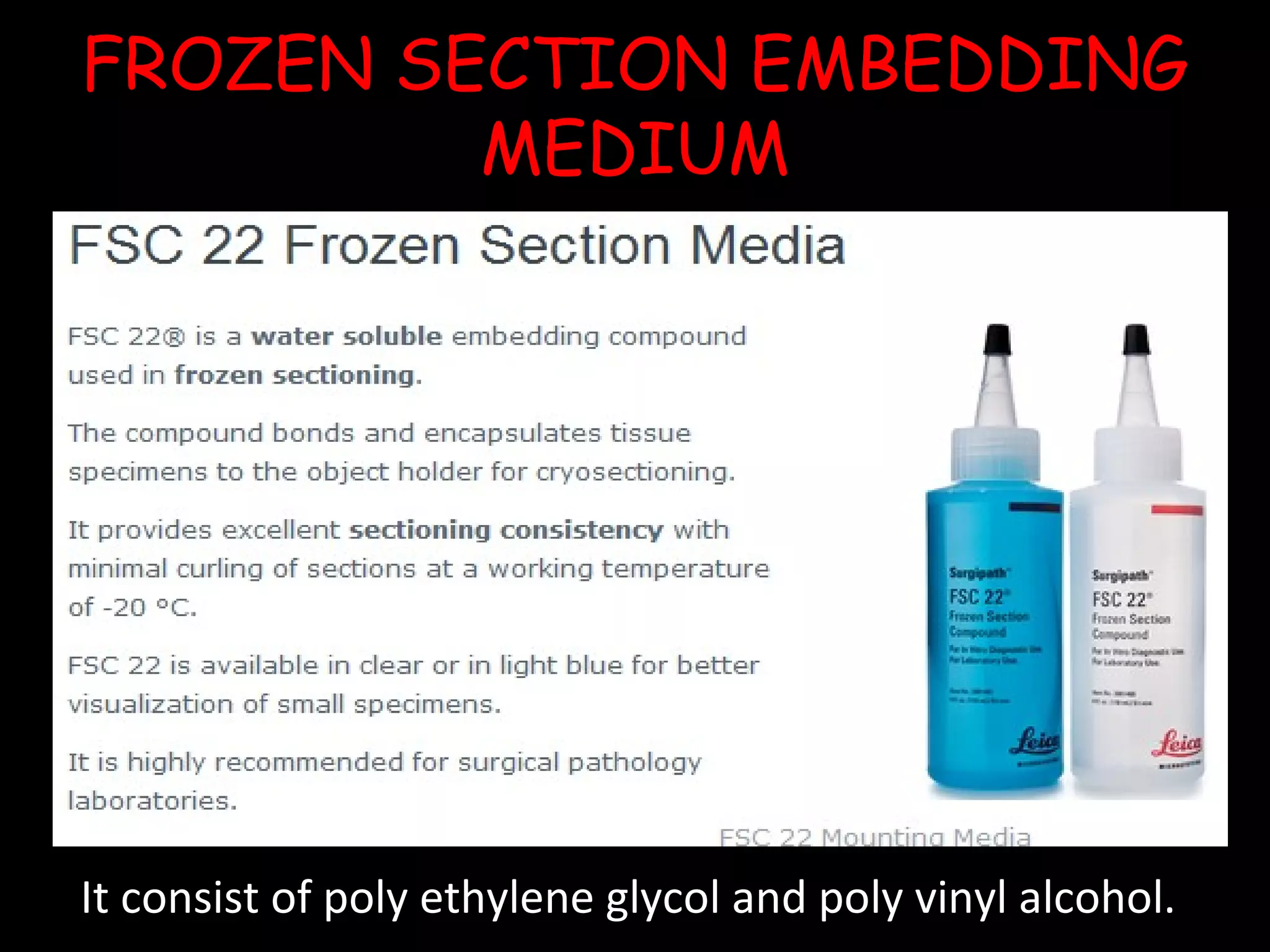 Frozen section overview and application | PPT