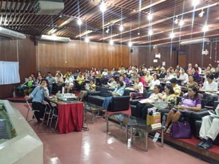 บรรยากาศการอบรมไหล่ติด 27 ก.พ. 58