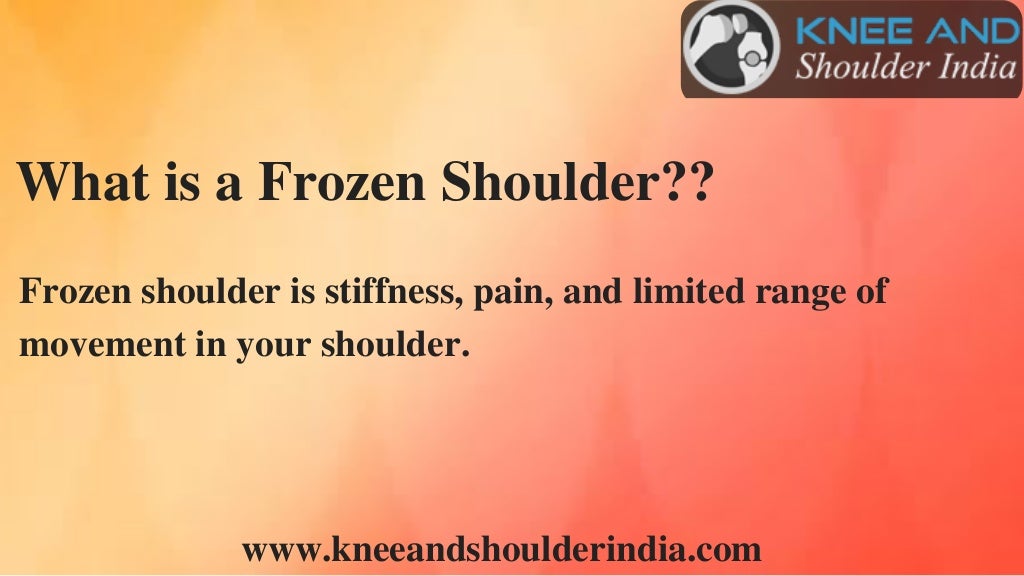 Frozen Shoulder Treatment In Chennai Orthopedic Treatment In Tamil
