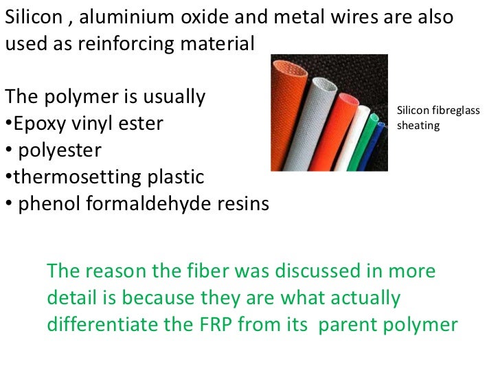 FIBER REINFORCED PLASTICS by sairam