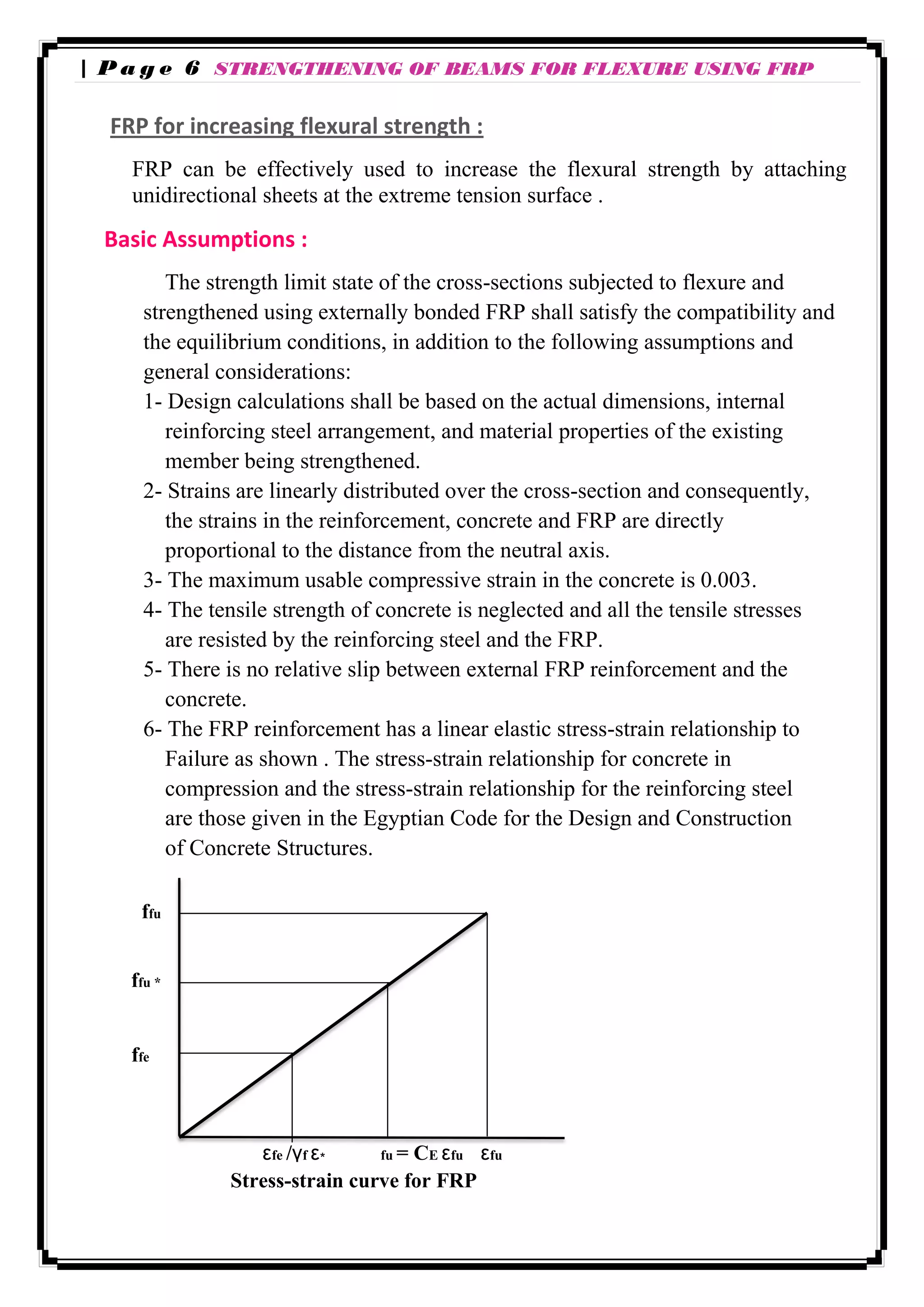 FRP according to Egyptian FRP code | PDF