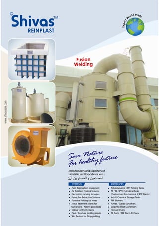 Shivas Reinplast Company Of India, Ghaziabad, Air Pollution Control System