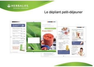 Le dépliant petit-déjeuner
 