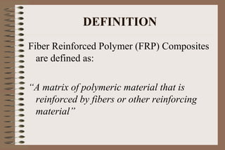 Frp Rp Meaning Frp materials | PPT