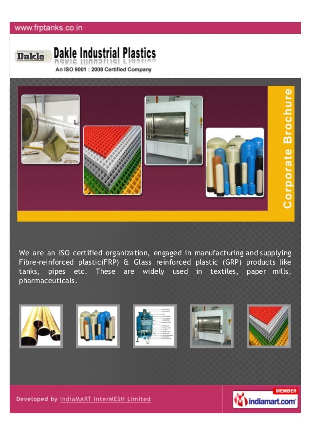 Dakle Industrial Plastics, Vapi, Plastic Tanks