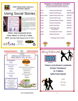 UNCLASSIFIED/FOUO   8
 