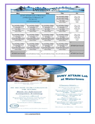 UNCLASSIFIED/FOUO   11
 