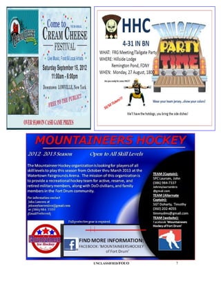 UNCLASSIFIED/FOUO   7
 